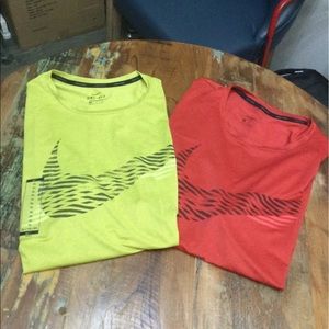 Two NWT Men’s Nike Training Tees